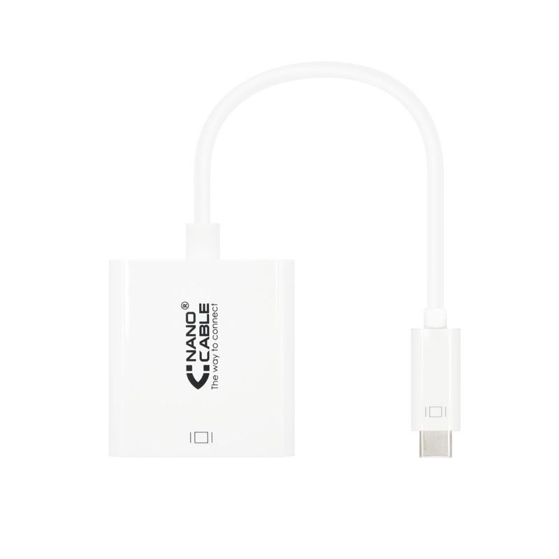 Cable Conversor Nanocable Thunderbolt USB-C C a HDMI 15CM White