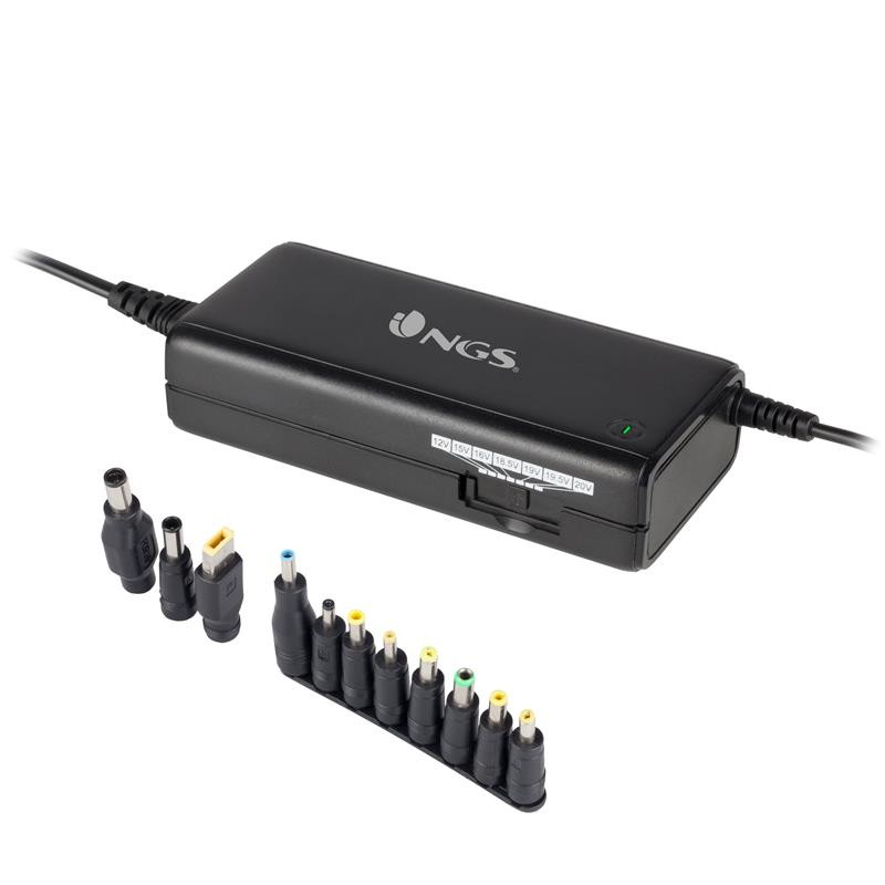 Cargador Portátil NGS Ban 90W Manual + 11 Conectores