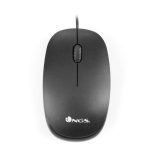 Ratón NGS Flame USB Óptico Black