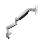 Soporte de Mesa TV Monitor TooQ Giratorio Inclinable 13-32 1 Brazo Silver