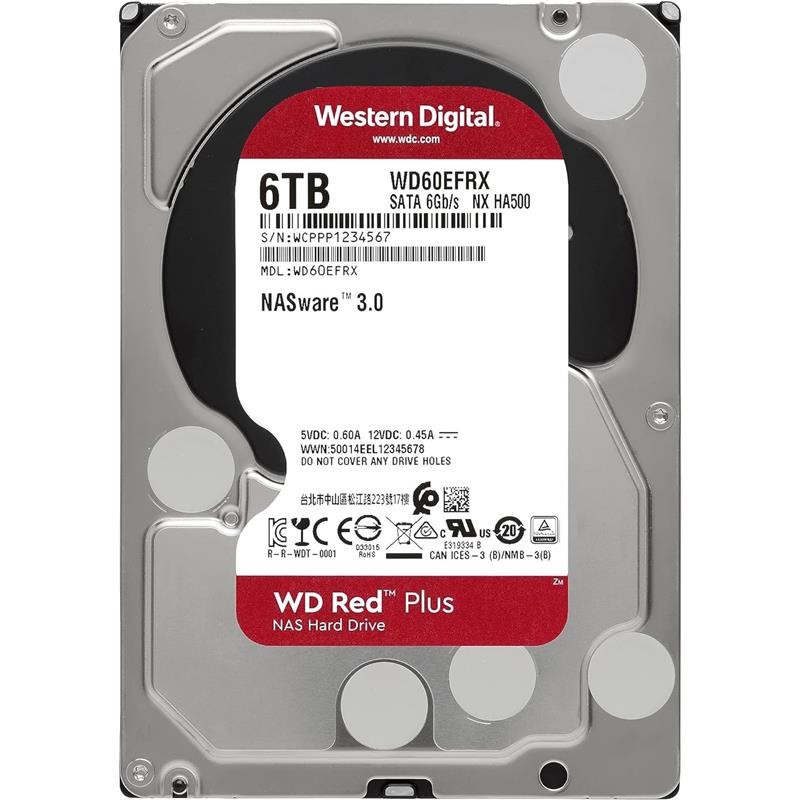 5 Red Plus NAS SATA3 256MB