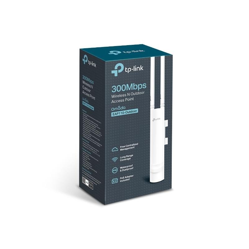 Access Point TP-Link Omada EAP110 WiFi N300 Exterior PoE