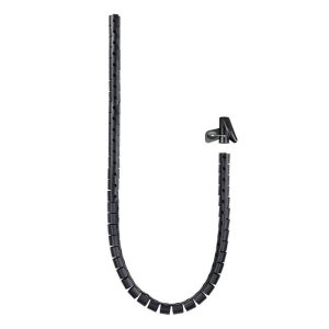 Organizador de Cable Nanocable Flexible 25MM 1M Black
