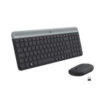 Teclado + Ratón Logitech MK470 Slim Wireless Silent
