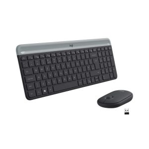 Teclado + Ratón Logitech MK470 Slim Wireless Silent