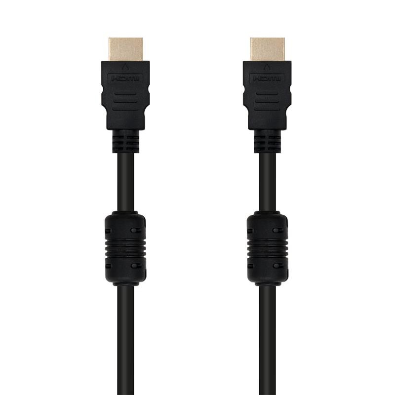 Cable HDMI V1.4 AM/AM Nanocable 1.8M Ferrita Hi.sp. Cable HDMI V1.4 AM/AM Nanocable 1.8M Ferrita Hi.sp.