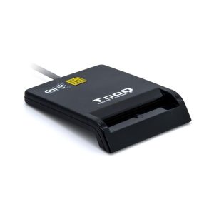 Lector de Tarjetas Dnie TooQ TQR-210 DNI USB Black