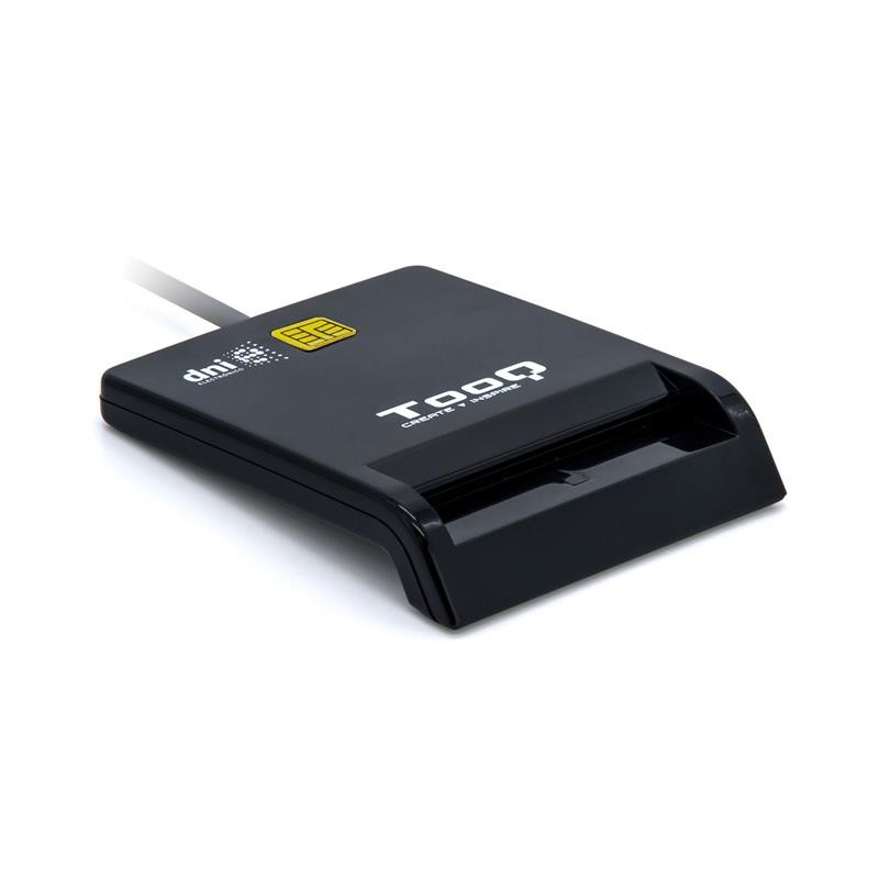 Lector de Tarjetas Dnie TooQ TQR-210 DNI USB Black