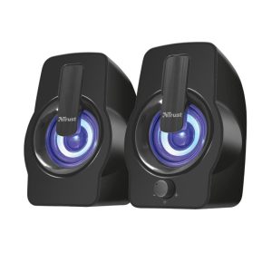 Altavoces Trust Gemi RGB 2.0 Black