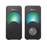Altavoces Trust Arys RGB 2.0 Black