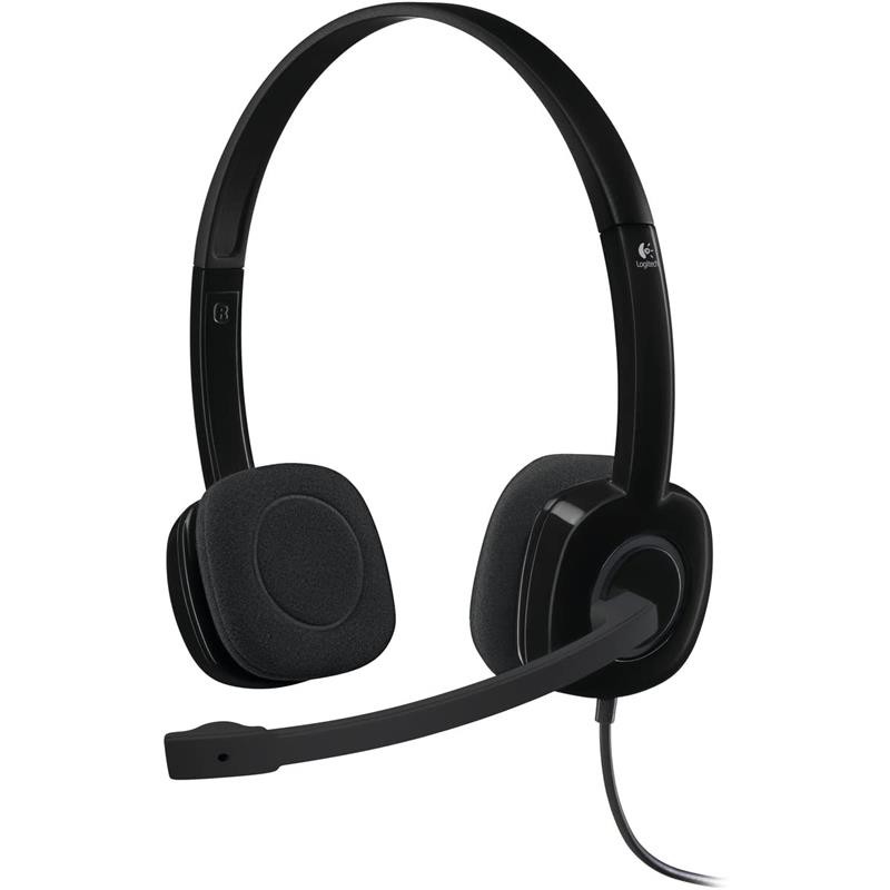 Auriculares + Micrófono Logitech H151 Black