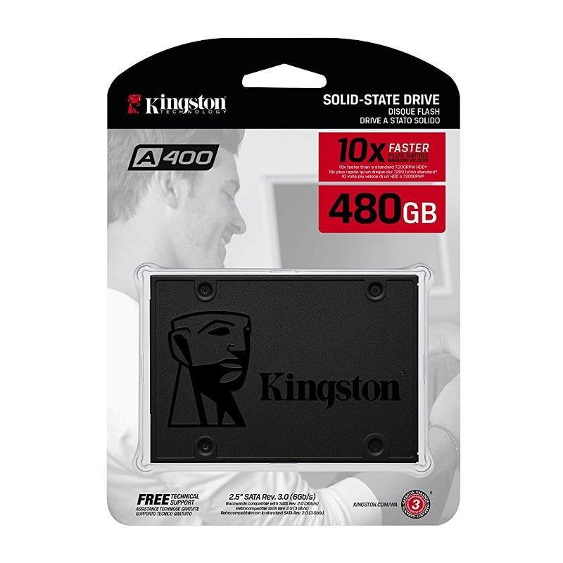 Disco Duro SSD Kingston 480GB Ssdnow SA400 Disco Duro SSD Kingston 480GB Ssdnow SA400