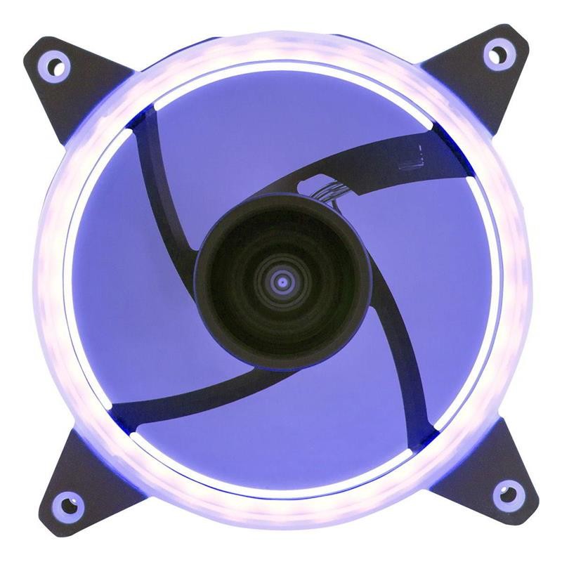 Ventilador 12CM Unykach Candy 20 Adicional Chasis Blue Ring LED