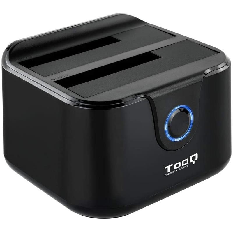 Dock HDD TooQ 3.5/2.5 SATA Clone Otb USB 3.0 Black/White Dock HDD TooQ 3.5/2.5 SATA Clone Otb USB 3.0 Black/White