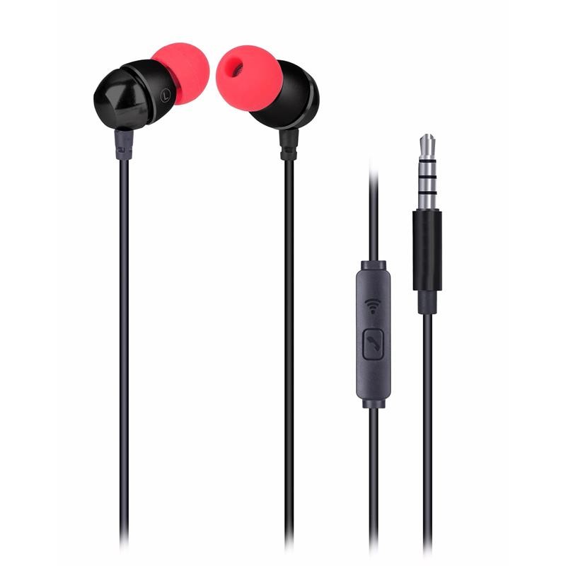 Auriculares + Micrófono Phoenix Urban Jack Black Auriculares + Micrófono Phoenix Urban Jack Black
