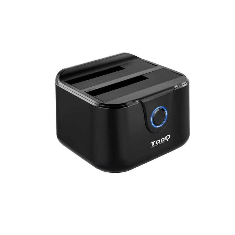 Dock HDD TooQ 3.5/2.5 SATA Clone Otb USB 3.0 Black