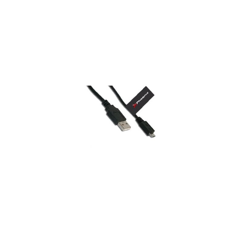Cable USB AM/Micro B/M 10CM Phoenix Cable USB AM/Micro B/M 10CM Phoenix