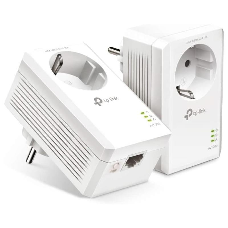Powerline TP-Link TL-PA7017P Kit Ethernet 2UDS + Enchufe