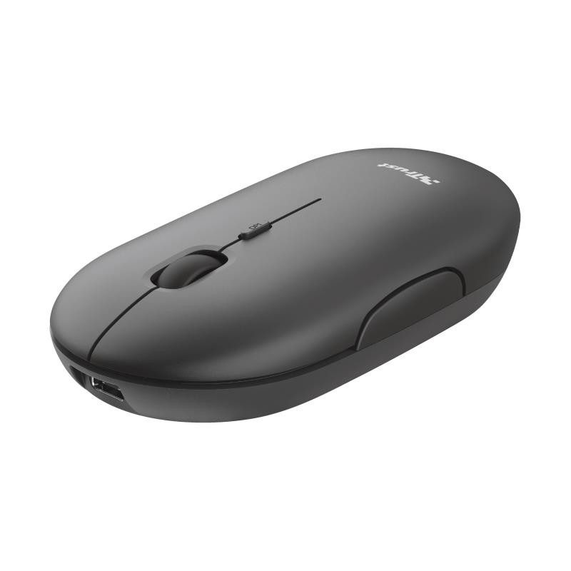 Ratón Trust Puck Recargable Wireless Bluetooh Black Ratón Trust Puck Recargable Wireless Bluetooh Black