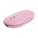 Ratón Trust Puck Recargable Wireless Bluetooh Pink