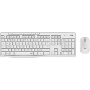 Teclado + Ratón Logitech MK295 Wireless White