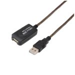 Cable Extensor USB Amplificado 2.0 Tipo Am-ah 10M