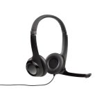Auriculares + Micrófono Logitech H390 Black
