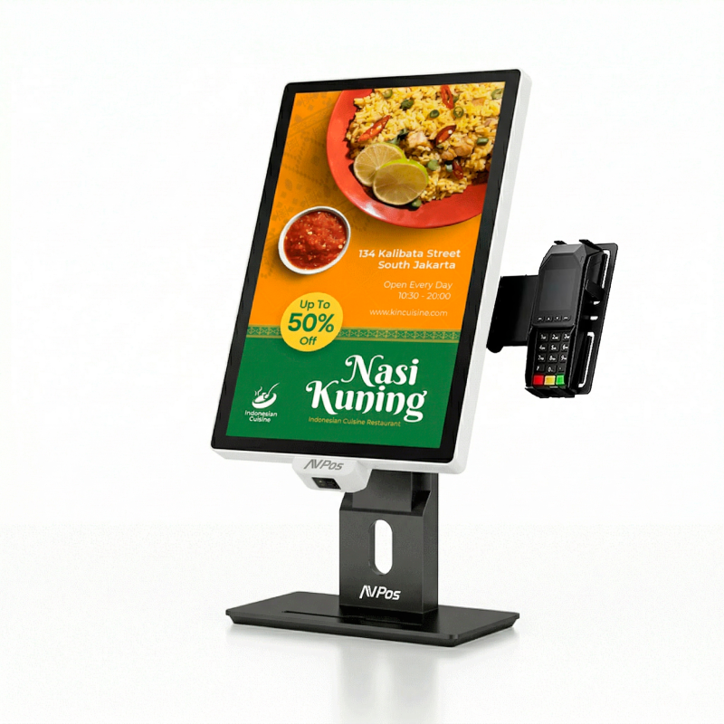 Kiosko Autoservicio AVPOS Display Compact 22 I3 10TH/8GB/256GB/WiFi/2D