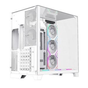 Ordenador de sobremesa Gm Infinity Pro RGB, Intel Core i9-14900K, 32 GB DDR4, SSD 1 TB, sin sistema operativo, blanco