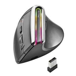 Ratón NGS Evo Karma LED Ergonomic Wireless
