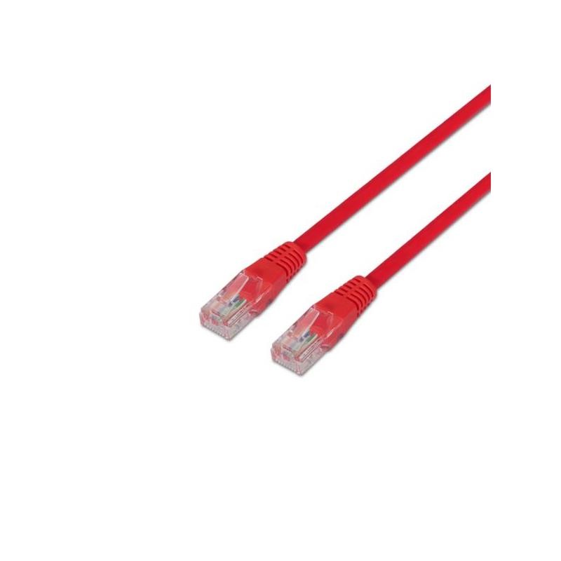 Cable de Red CAT.6 Utp 0.5M Aisens Red