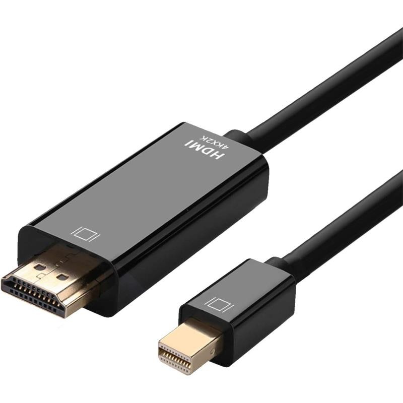 Cable Mini DP a HDMI Mini DP/M - HDMI/M Aisens 2M Black