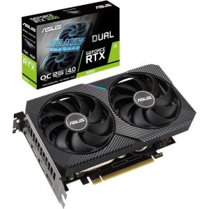 Tarjeta de Video ASUS Dual Nvidia RTX3060 12GB V2 Oc HDMI DP GDRR6 PCIe