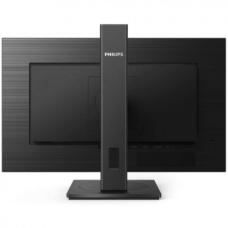 Monitor Philips 27 IPS Multimedia Ergonómico VGA DVI DP HDMI Black