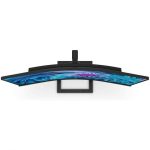 Monitor Philips 34 100HZ 4K Multimedia Reg Altura Curvo HDMI DP Black