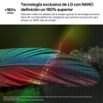 Televisor LG 75 Nanocell UHD 4K USB Smart TV Hbbtv WiFi Bluetooth