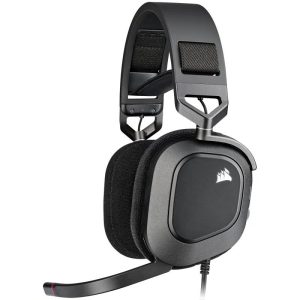 Auriculares + Micrófono Corsair HS80 USB Gaming Headset RGB 7.1 Black