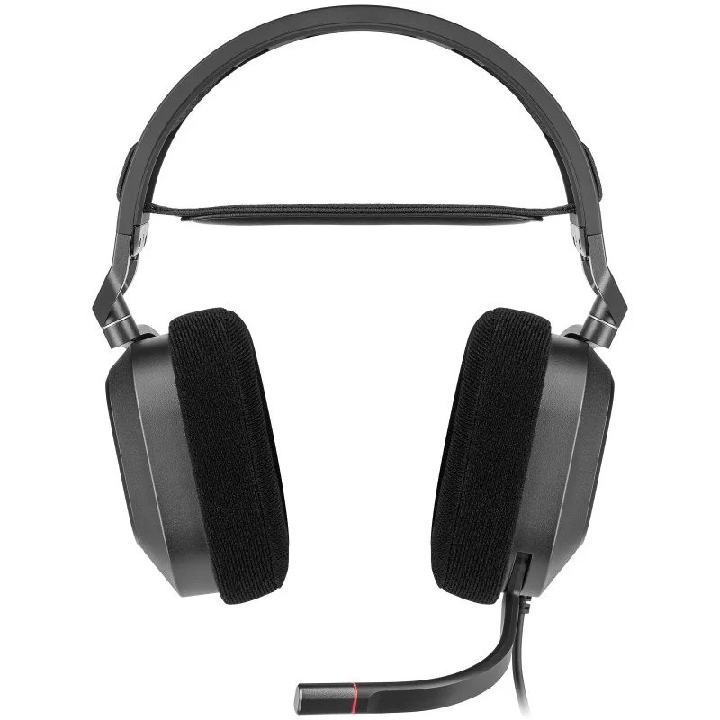 Auriculares + Micrófono Corsair HS80 USB Gaming Headset RGB 7.1 Black
