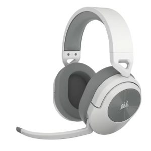 Auriculares + Micrófono Corsair HS55 USB Gaming Headset RGB 7.1 White