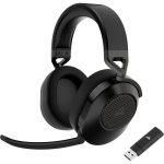 Auriculares + Micrófono Corsair HS65 Wireless Gaming Headset RGB 7.1 Black