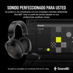 Auriculares + Micrófono Corsair HS65 Wireless Gaming Headset RGB 7.1 Black