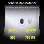Ratón Gaming Corsair Sabre Pro Ultralight Wireless White