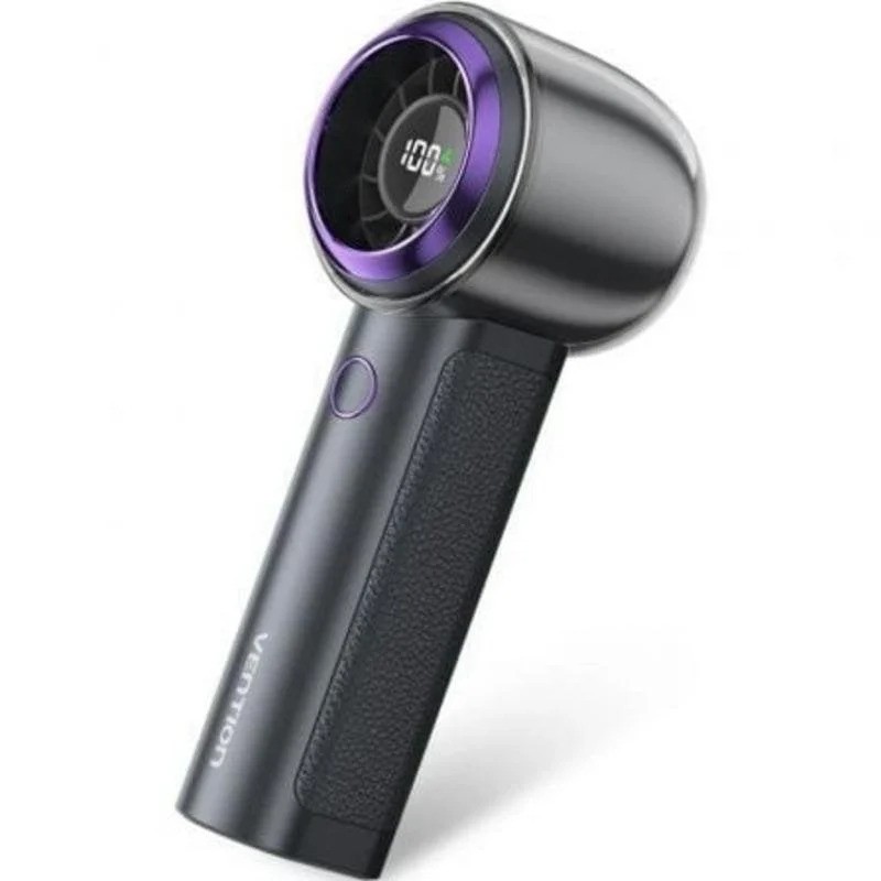 Ventilador de Mano Vention 4 Velocidades Black