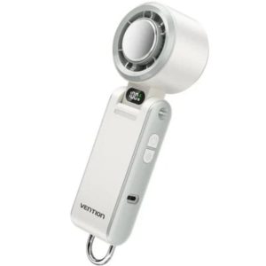 Ventilador de Mano Vention 100 Velocidades White