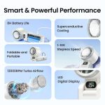 Ventilador de Mano Vention 100 Velocidades White