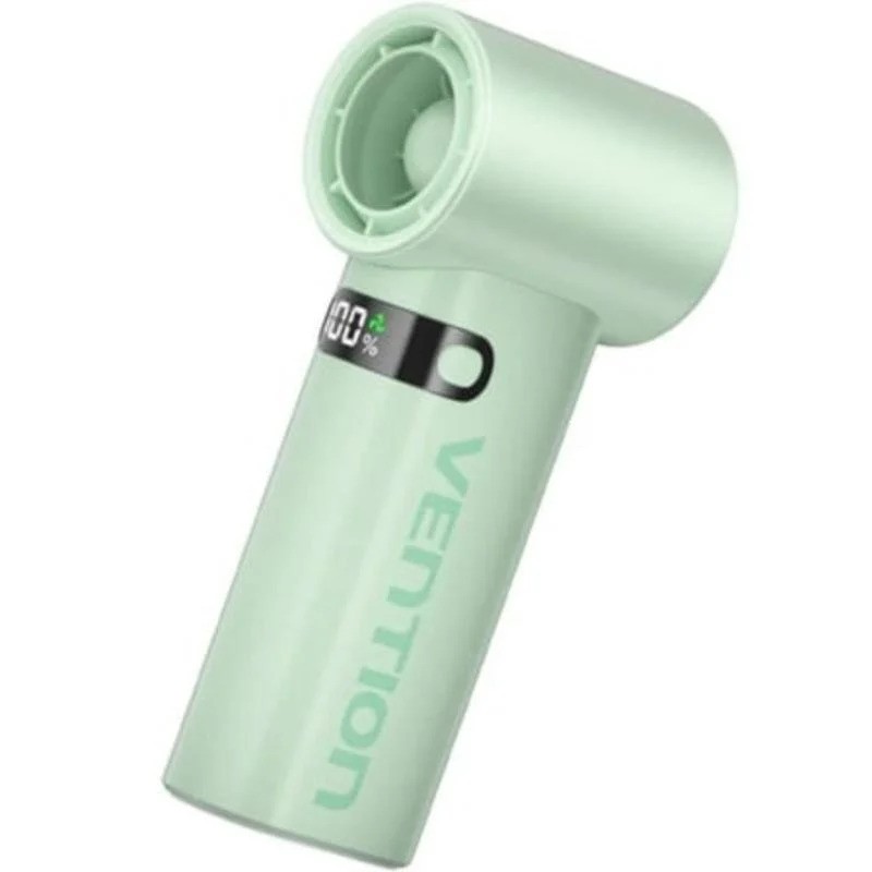 Ventilador de Mano Vention 100 Velocidades Green