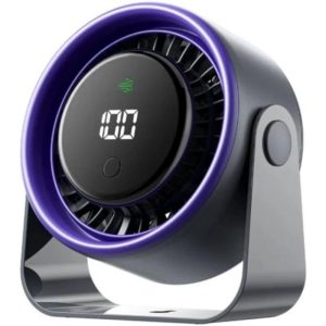 Ventilador de Sobremesa Pro Vention 3 Velocidades 10W 7 Aspas Black/Purple