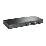 Switch TP-Link Omada L2+ 8 Puertos 2 SFP+10G Poe+