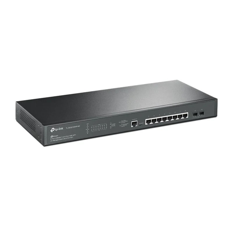 Switch TP-Link Omada L2+ 8 Puertos 2 SFP+10G Poe+