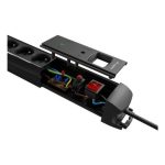 Regleta Lanberg 5 Schukos con Proteccion 5M Black